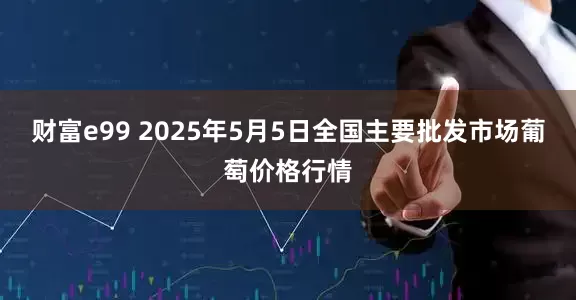 财富e99 2025年5月5日全国主要批发市场葡萄价格行情